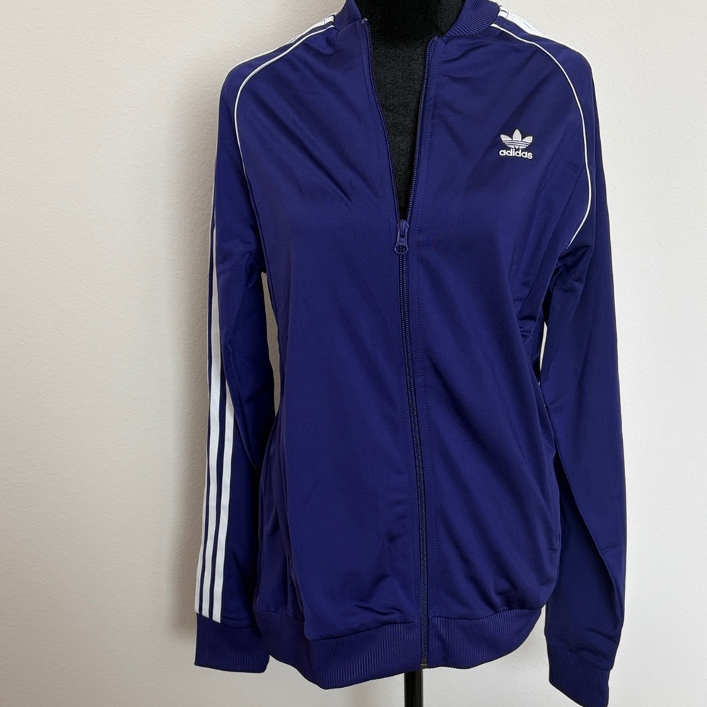 Adidas Youth Purple Track Jacket